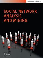 Capa do periódico Social Network Analysis and Mining (Imagem: Springer Link)